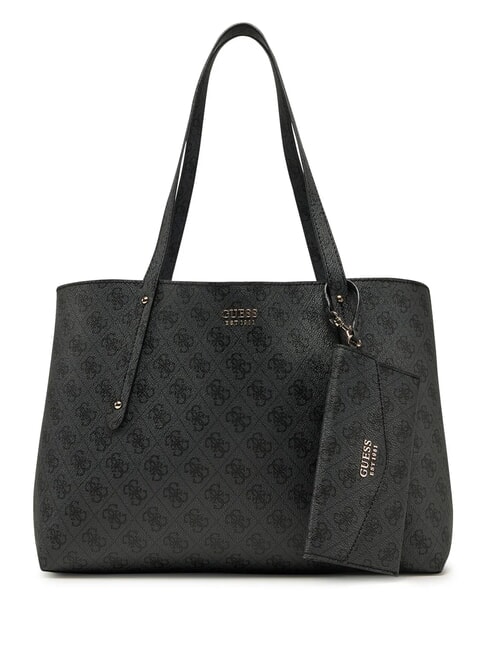 BRENTON  Umh&auml;ngetasche mit Clutch Kohle - Damentaschen