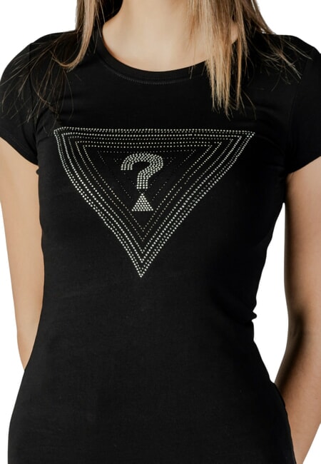 SS TRIANGLE OMBRE R3  Kurz&auml;rmeliges T-Shirt jetbla - T-Shirts und Tops f&uuml;r Damen