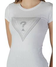 GUESS SS TRIANGLE OMBRE R3  Kurz&auml;rmeliges T-Shirt purwei&szlig; - T-Shirts und Tops f&uuml;r Damen - 3