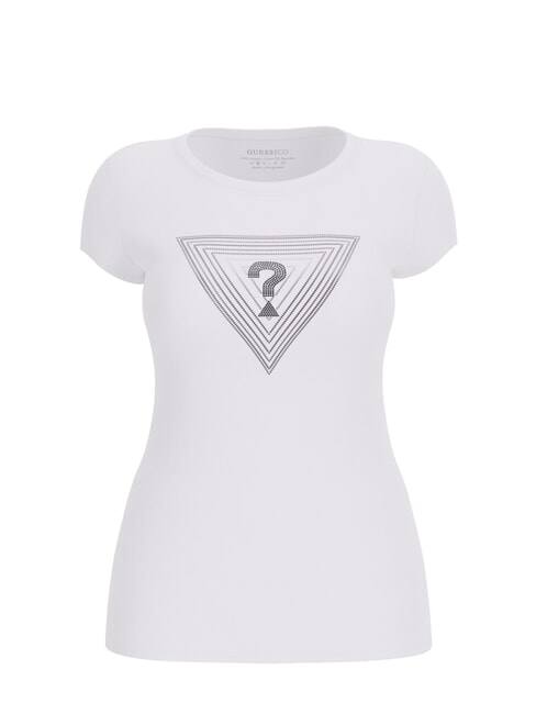 SS TRIANGLE OMBRE R3  Kurz&auml;rmeliges T-Shirt purwei&szlig; - T-Shirts und Tops f&uuml;r Damen