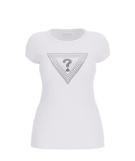 GUESS SS TRIANGLE OMBRE R3  Kurz&auml;rmeliges T-Shirt purwei&szlig; - T-Shirts und Tops f&uuml;r Damen - 4