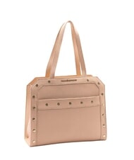ROCCOBAROCCO GRACE Umh&auml;ngetasche mit Nieten Beige - Damentaschen - 2