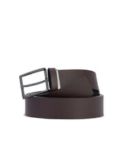 PIQUADRO MODUS RESTYLING Wendeg&uuml;rtel aus Leder - G&uuml;rtel