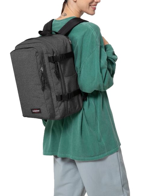 CABIN PAKR Untersitz-Rucksack SchwarzDenim - Rucks&auml;cke f&uuml;r Schule &amp; Freizeit