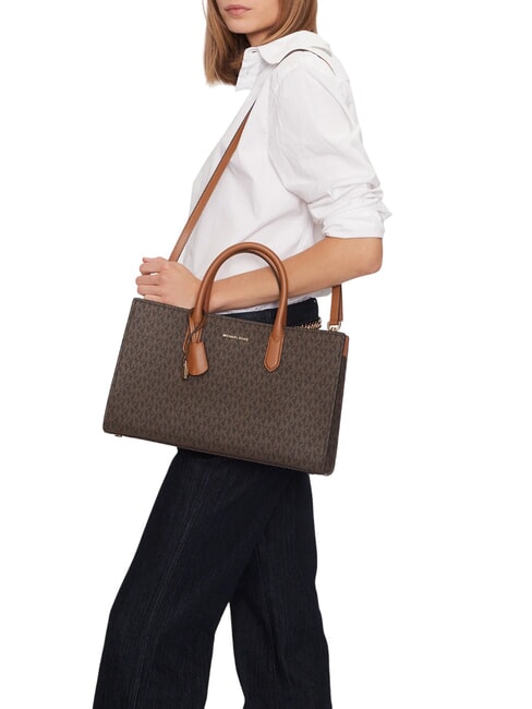 SCARLETT Handtasche, mit Schultergurt Brn/Eichel - Damentaschen