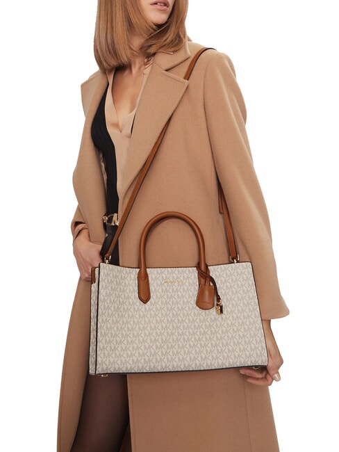 SCARLETT Handtasche, mit Schultergurt Vanille/Acrn - Damentaschen