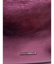 COCCINELLE PRISCILLA PEPIT Kleine Tasche aus Perlenleder Fruchtfleisch rosa - Damentaschen - 4