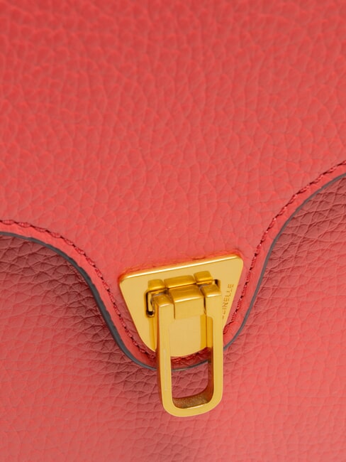 BEAT SOFT Umh&auml;ngetasche aus Leder Preiselbeeren - Damentaschen