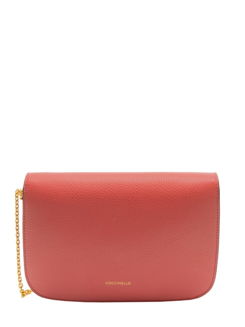 BEAT SOFT Umh&auml;ngetasche aus Leder Preiselbeeren - Damentaschen