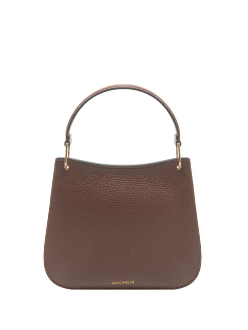 LEILANI Lederhandtasche mit Schultergurt Johannisbrot - Damentaschen