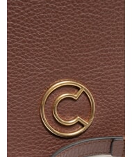 COCCINELLE LEILANI Lederhandtasche mit Schultergurt Johannisbrot - Damentaschen - 5