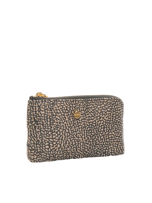 CLASSICA M&uuml;nzetui mit Schl&uuml;sselring OP / NATUR / SCHWARZ - Schl&uuml;sselanh&auml;nger und Schl&uuml;sseletuis