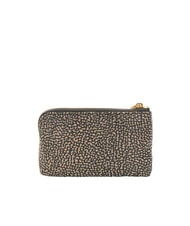 BORBONESE CLASSICA M&uuml;nzetui mit Schl&uuml;sselring OP / NATUR / SCHWARZ - Schl&uuml;sselanh&auml;nger und Schl&uuml;sseletuis - 4