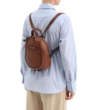 THE BRIDGE DOMITILLA Lederrucksack Schwarzes Gold - Damentaschen - 4