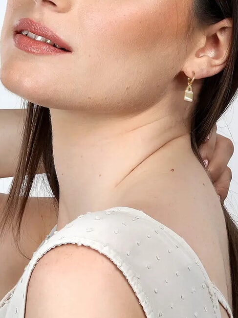 TALISMANI  Kristallohrringe Gold - Ohrringe