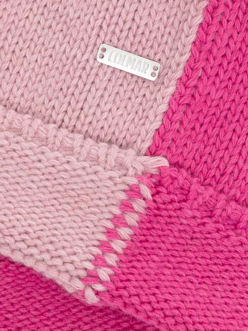 ARTHUR Zweifarbige M&uuml;tze mit Umschlag rosige Bl&uuml;te-Framboi - M&uuml;tzen/H&uuml;te