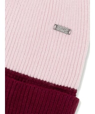 COLMAR KARMA Gerippte M&uuml;tze mit B&uuml;ndchen blassrosa-granatrot - M&uuml;tzen/H&uuml;te - 3