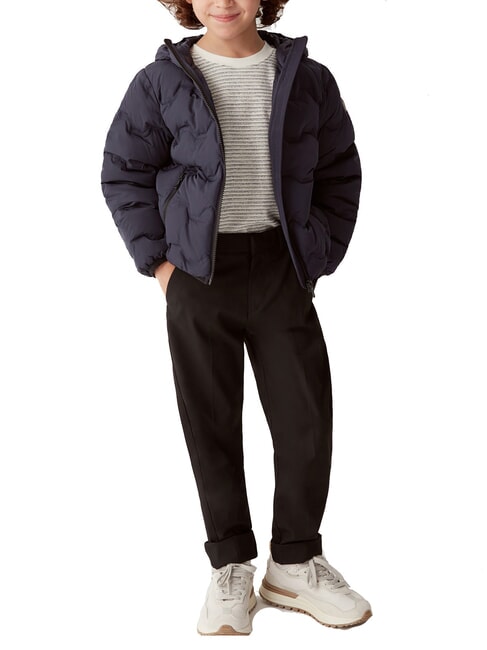 UNCOMMON Gesteppte Daunenjacke mit Kapuze marineblau - Kinder Jacken
