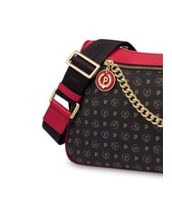 POLLINI HERITAGE CLASSIC Umh&auml;ngetasche schwarzer Lack - Damentaschen - 4