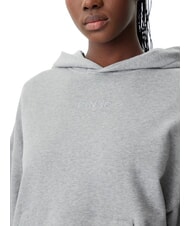 PINKO MAKAMBA Kapuzenpullover grauer Nieselregen - Sweatshirts Damen - 3