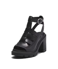TIMBERLAND ALLINGTON Hohe Fischer-Sandale schwarzes Vollkorn - Damenschuhe - 4