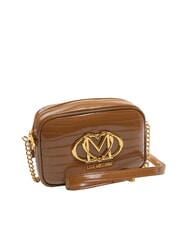 LOVE MOSCHINO CROCO PRINTED Schulterkameratasche Kamel2 - Damentaschen - 2