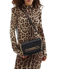 LOVE MOSCHINO CHAIN  Umh&auml;ngetasche, mit Schultergurt Schwarz - Damentaschen - 4