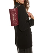 LOVE MOSCHINO QUILTED  Umh&auml;ngetasche Wein - Damentaschen - 4