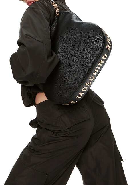 SMOOTH Umh&auml;ngetasche Schwarz - Damentaschen