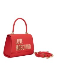 LOVE MOSCHINO LETTERING Mini Handtasche, mit Schultergurt ROT - Damentaschen - 2