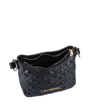 LOVE MOSCHINO QUILTED  Hobo-Umh&auml;ngetasche Schwarz - Damentaschen - 3