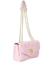 LOVE MOSCHINO GOLD HEART Convertible Schulter-/Umh&auml;ngetasche rosa - Damentaschen - 2