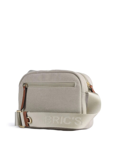 SORRENTO ERICA Kleine Umh&auml;ngetasche aus Canvas BEIGE - Damentaschen