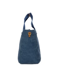 BRIC&rsquo;S SORRENTO LUDOVICA Canvas Handtasche Einkaufstasche Blau - Damentaschen - 3