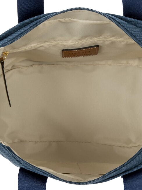 SORRENTO LUDOVICA Canvas Handtasche Einkaufstasche Blau - Damentaschen