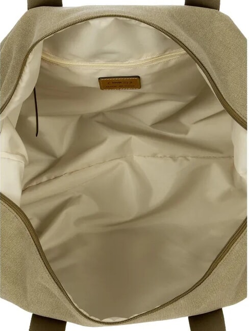 SORRENTO M Mittelgro&szlig;e Reisetasche aus Canvas Olive - Reisetaschen