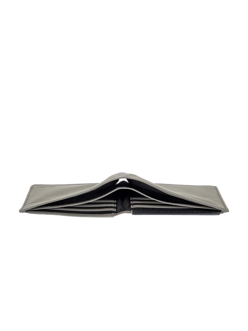 BERNINA Geldb&ouml;rse aus Leder GRAU - Brieftaschen Herren