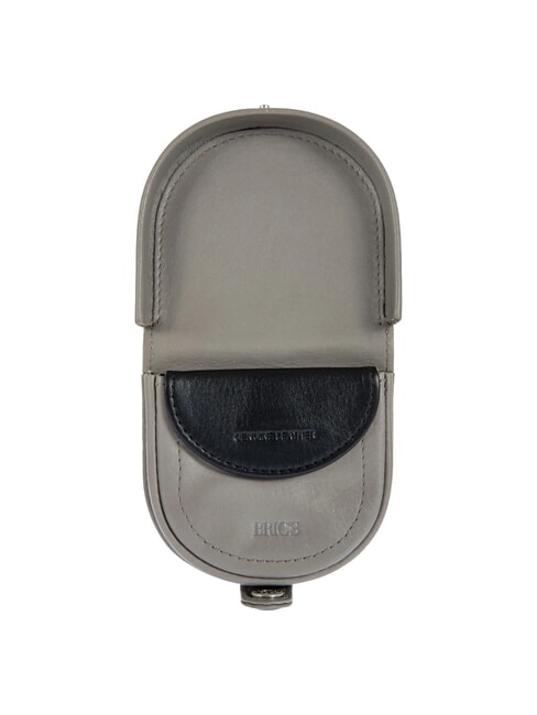 BERNINA Ledergeldb&ouml;rse mit Absatz GRAU - Brieftaschen Herren