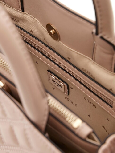 GIULLY Gesteppte Tasche mit Doppelgriffen hell beige - Damentaschen