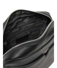 GUESS FIRENZE Ledertasche SCHWARZ - Umh&auml;ngetaschen Herren - 3