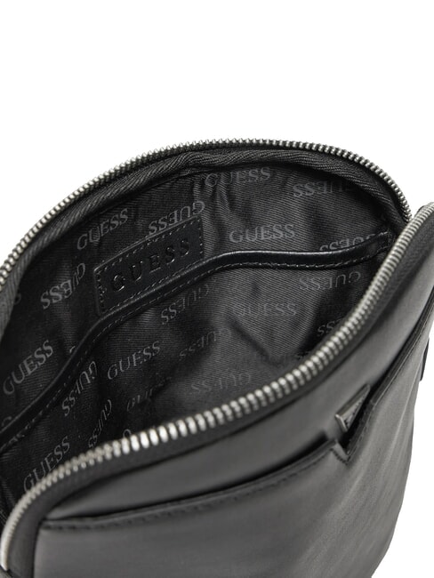 FIRENZE Herren Ledertasche SCHWARZ - Umh&auml;ngetaschen Herren