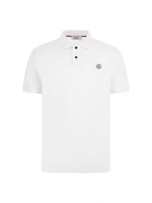 WASHED  Kurzarm-Poloshirt purwei&szlig; - Herren-Polo-Shirts/Herren-Polo-Shirt/Herrenpoloshirt/Herrenpoloshirts