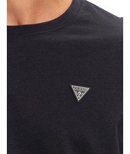 GUESS PATCH Baumwoll t-shirt jetbla - Herren-T-Shirts - 3