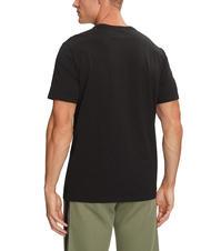 GUESS PIMA Baumwoll-T-Shirt mit gesticktem Logo jetbla - Herren-T-Shirts - 2