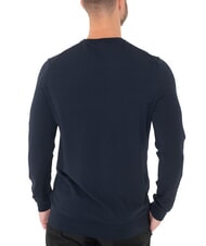 GUESS DANE TECH Lang&auml;rmliger Pullover mit Rundhalsausschnitt smartblue - Herrenpullover - 2