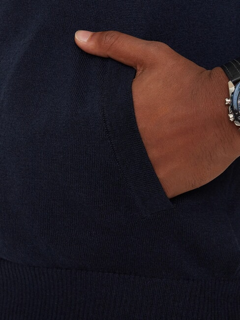 DARREL Rollkragen-Cardigan mit durchgehendem Rei&szlig;verschluss smartblue - Herrenpullover