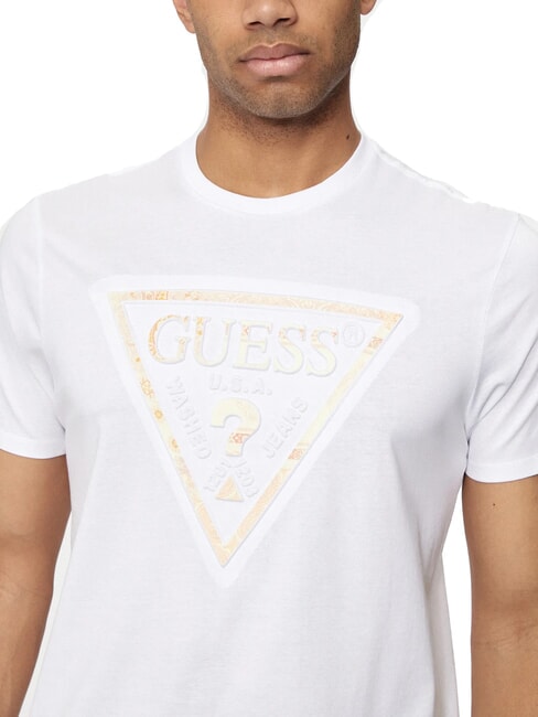 PATCHWORK T-Shirt mit Print purwei&szlig; - Herren-T-Shirts