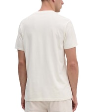 GUESS WORLD STAMPS T-Shirt aus Baumwolle perlwei&szlig; multi - Herren-T-Shirts - 2