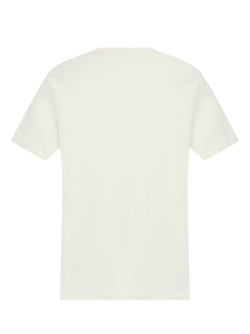 WORLD STAMPS T-Shirt aus Baumwolle perlwei&szlig; multi - Herren-T-Shirts