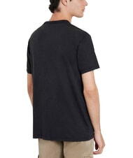GUESS TRIANGLE Baumwoll-T-Shirt mit Aufdruck jetbla - Herren-T-Shirts - 2